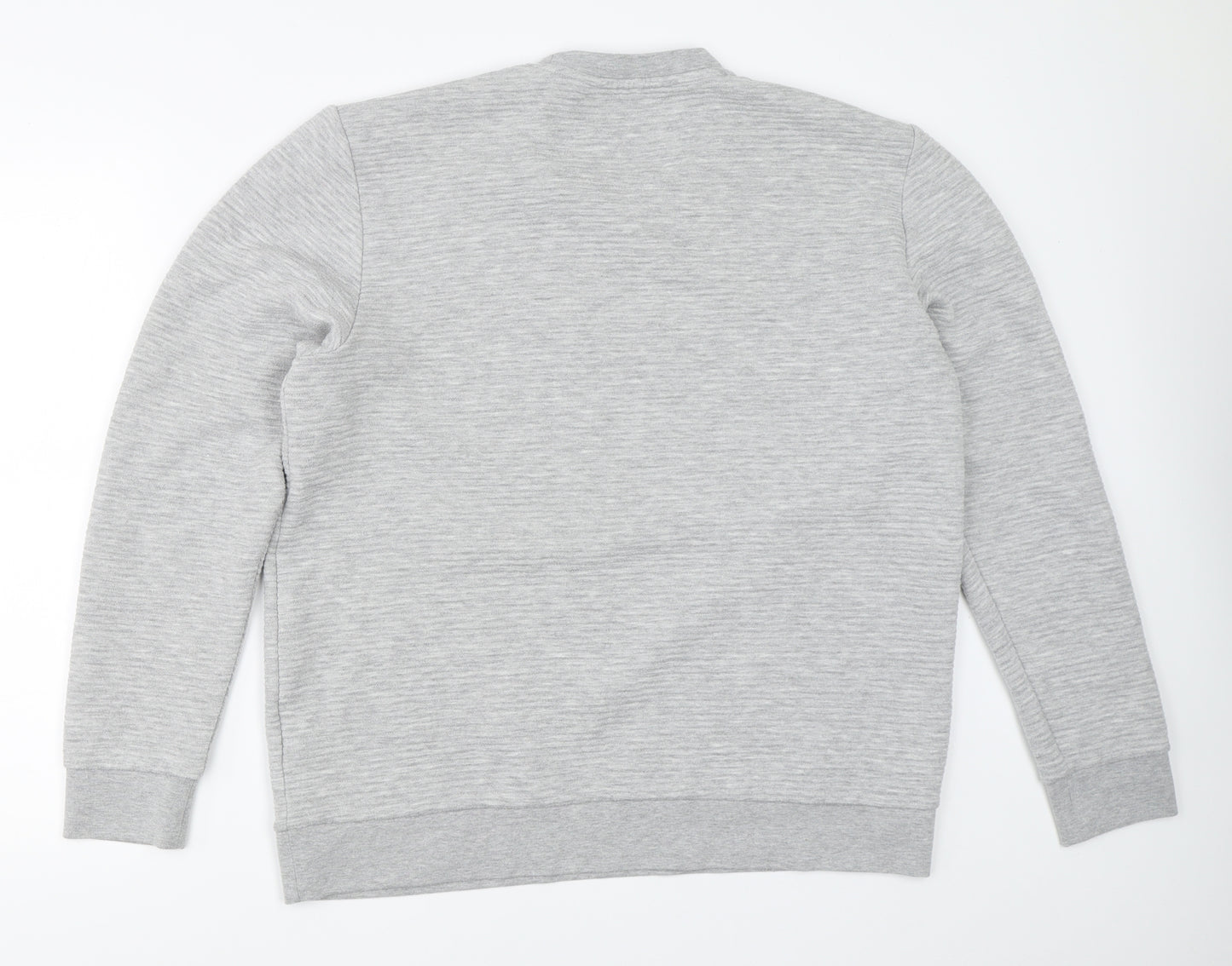 Guide London Mens Grey   Pullover Sweatshirt Size XL