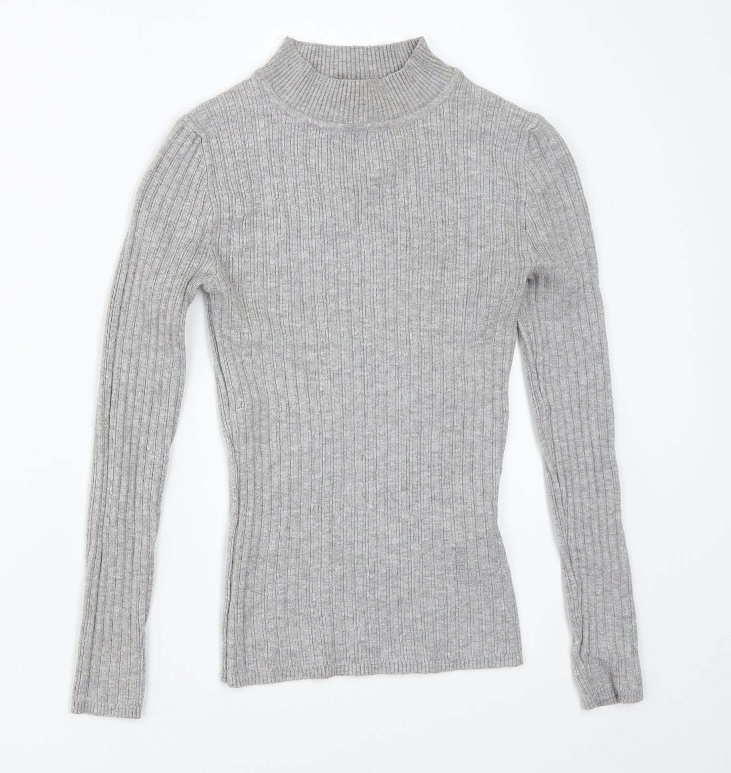 Primark Womens Grey   Pullover Jumper Size 2XS