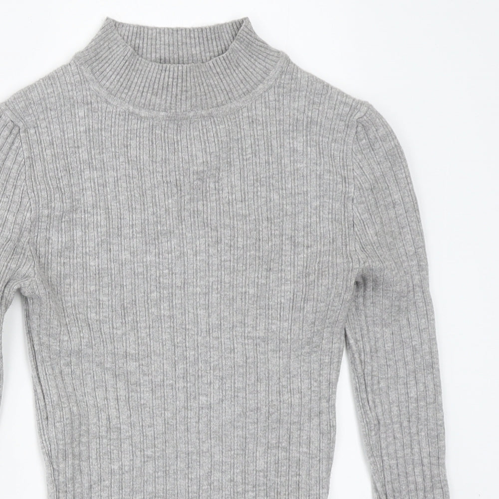 Primark Womens Grey   Pullover Jumper Size 2XS