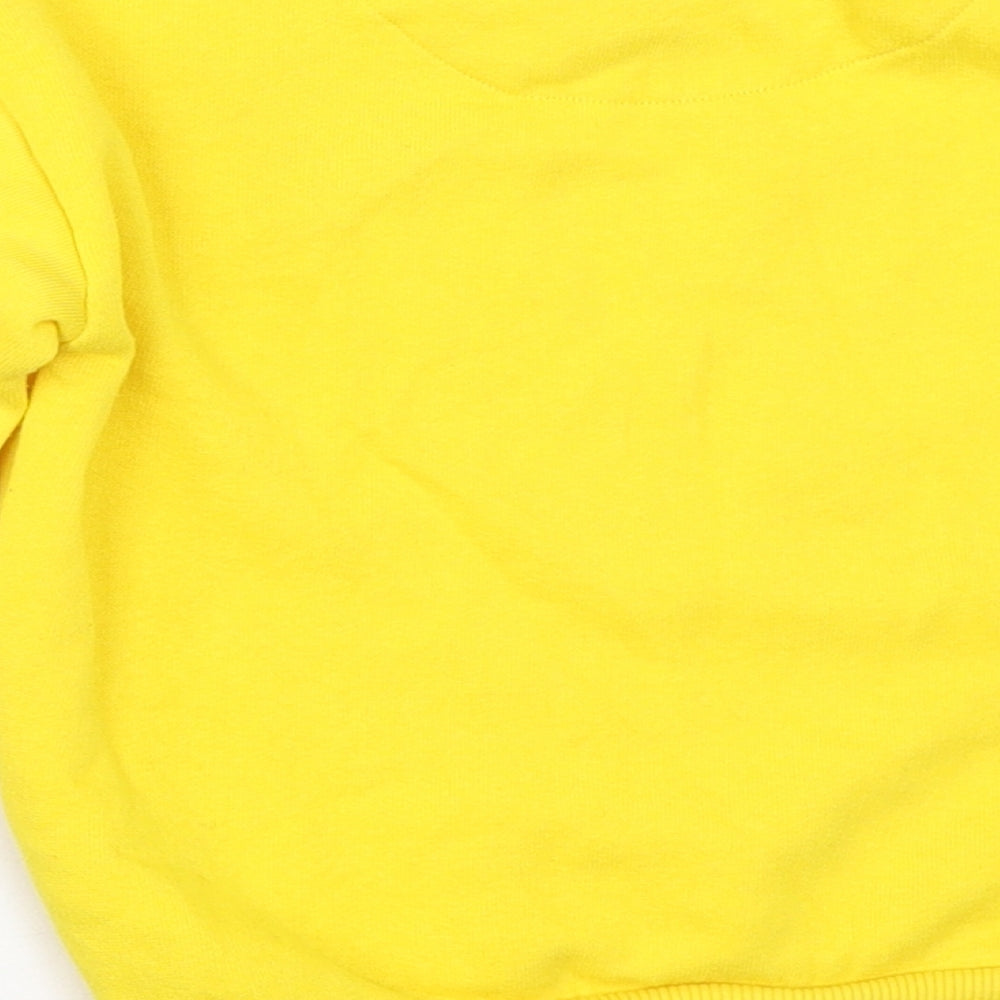 F&F Girls Yellow   Pullover Sweatshirt Size 3-4 Years
