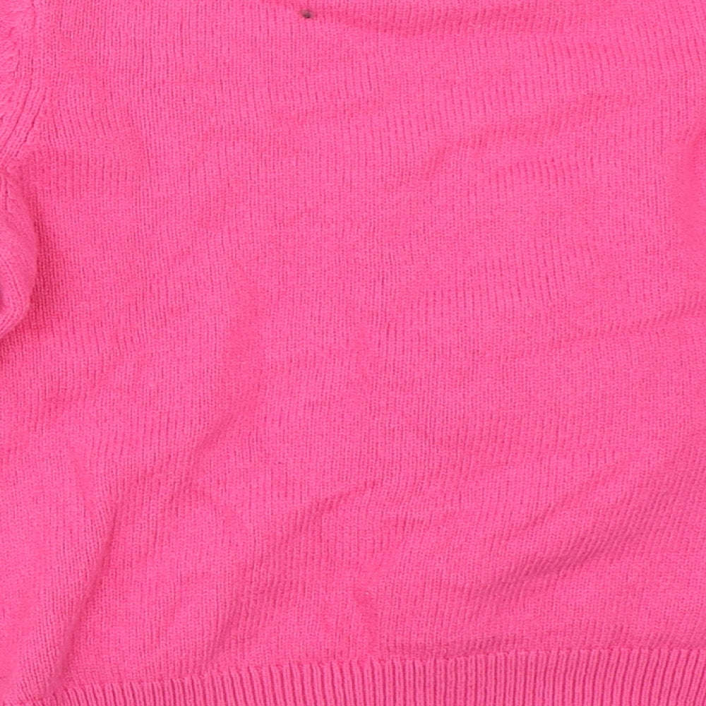 Mini Boden Girls Pink   Pullover Jumper Size 7-8 Years  - harry potter