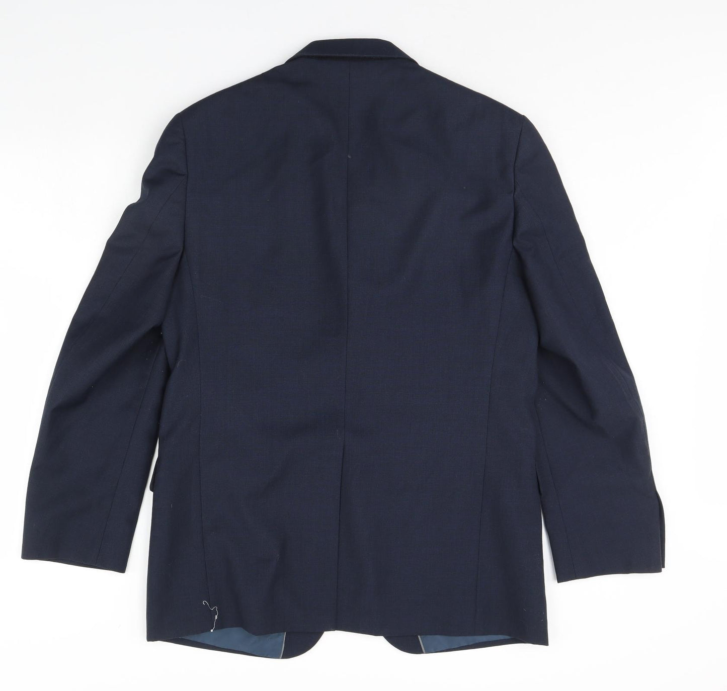 m&s Mens Black   Jacket Blazer Size 42  - Shoulder Pads