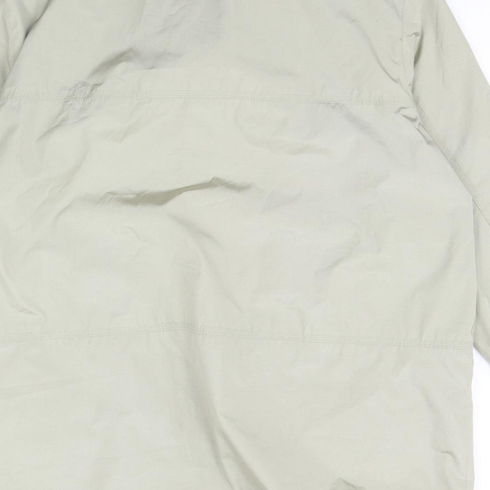 Roman Mens Green   Rain Coat Coat Size M