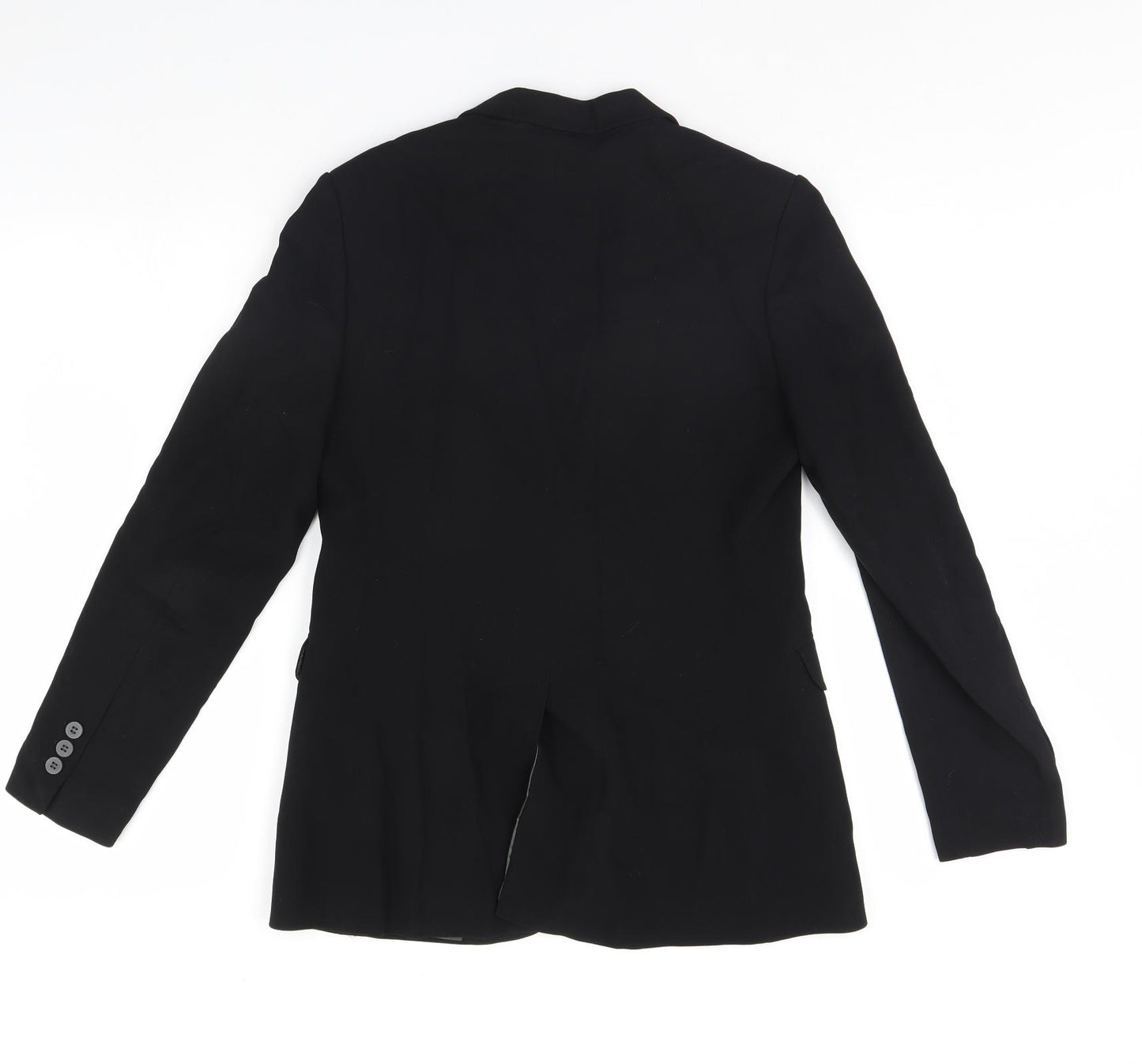 Jigsaw Womens Black   Jacket Blazer Size 14  - Shoulder Pads