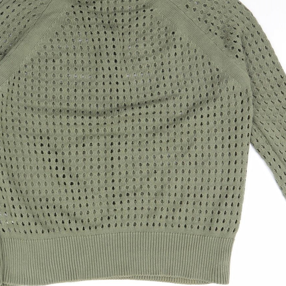 New Look Womens Green   Pullover Jumper Size 8