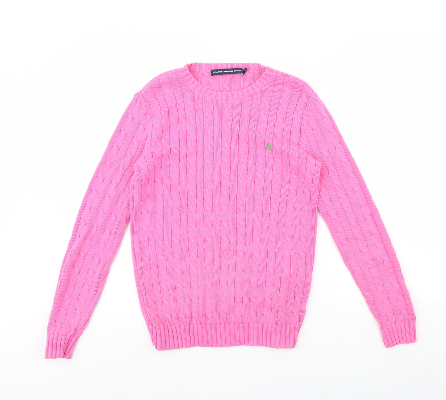Ralph Lauren Womens Pink   Pullover Jumper Size M