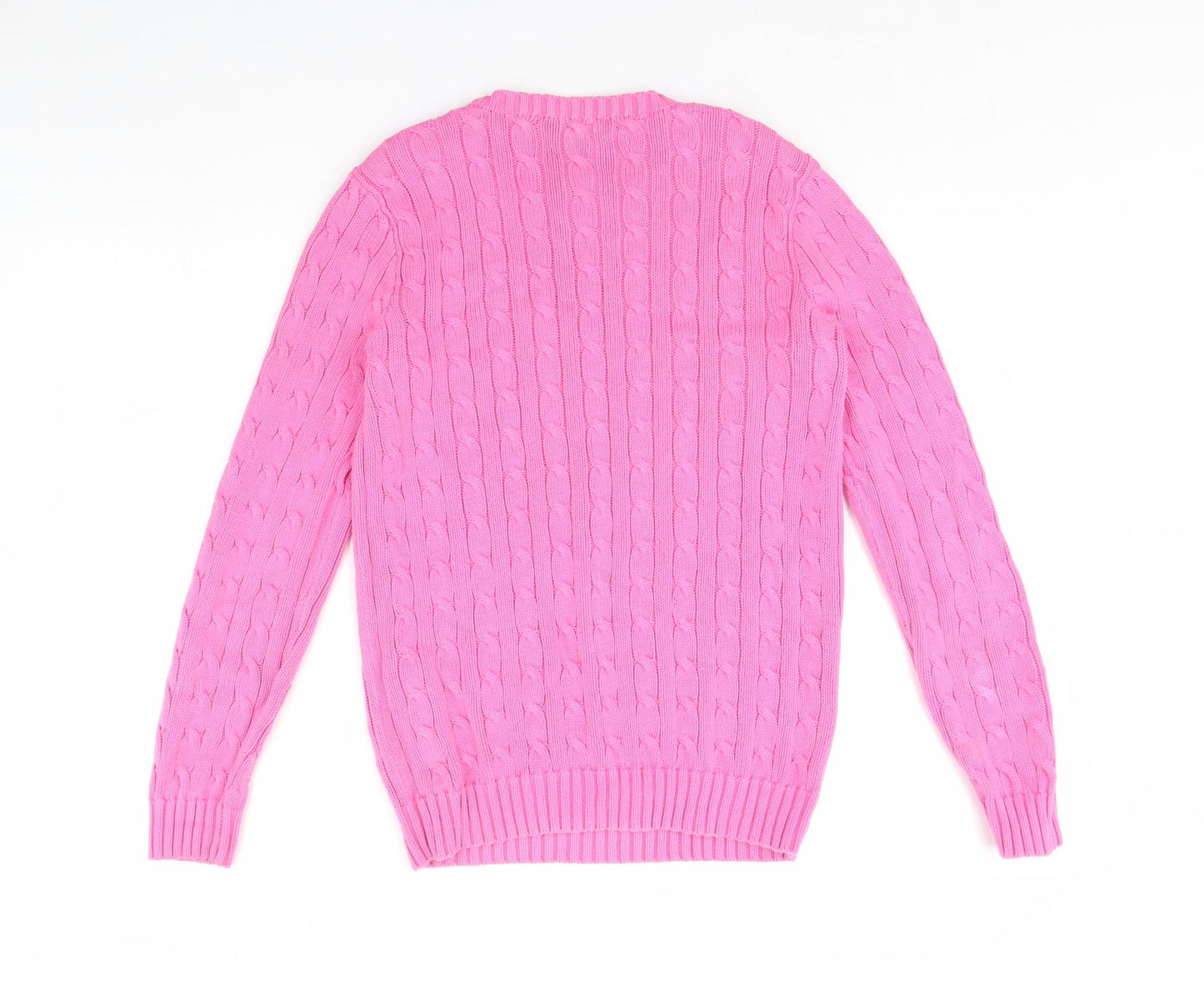Ralph Lauren Womens Pink   Pullover Jumper Size M