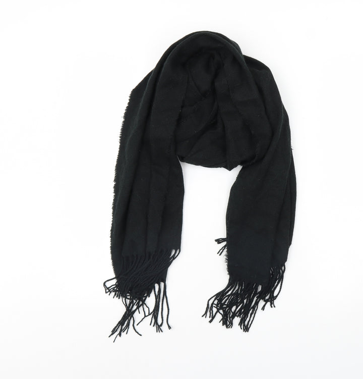 Preworn Womens Black    Scarf