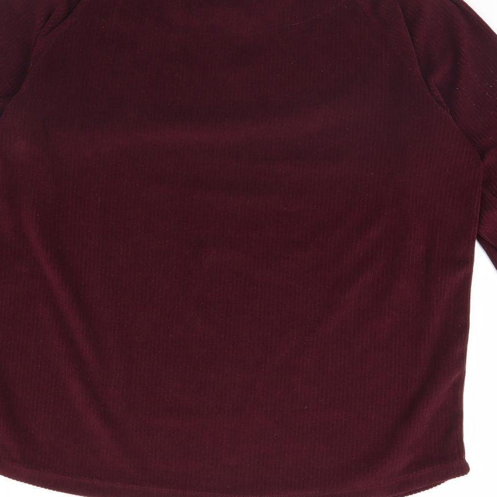 Love to lounge Womens Red   Pullover Jumper Size S