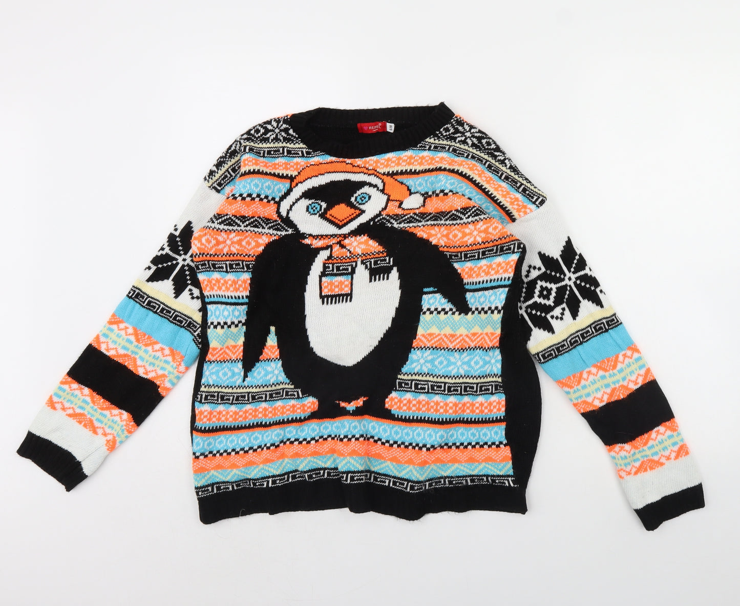 Remel Womens Black   Pullover Jumper Size S  - Penguin