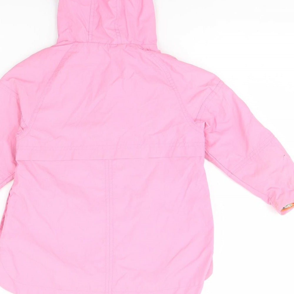NEXT Girls Pink   Rain Coat Coat Size 3 Years
