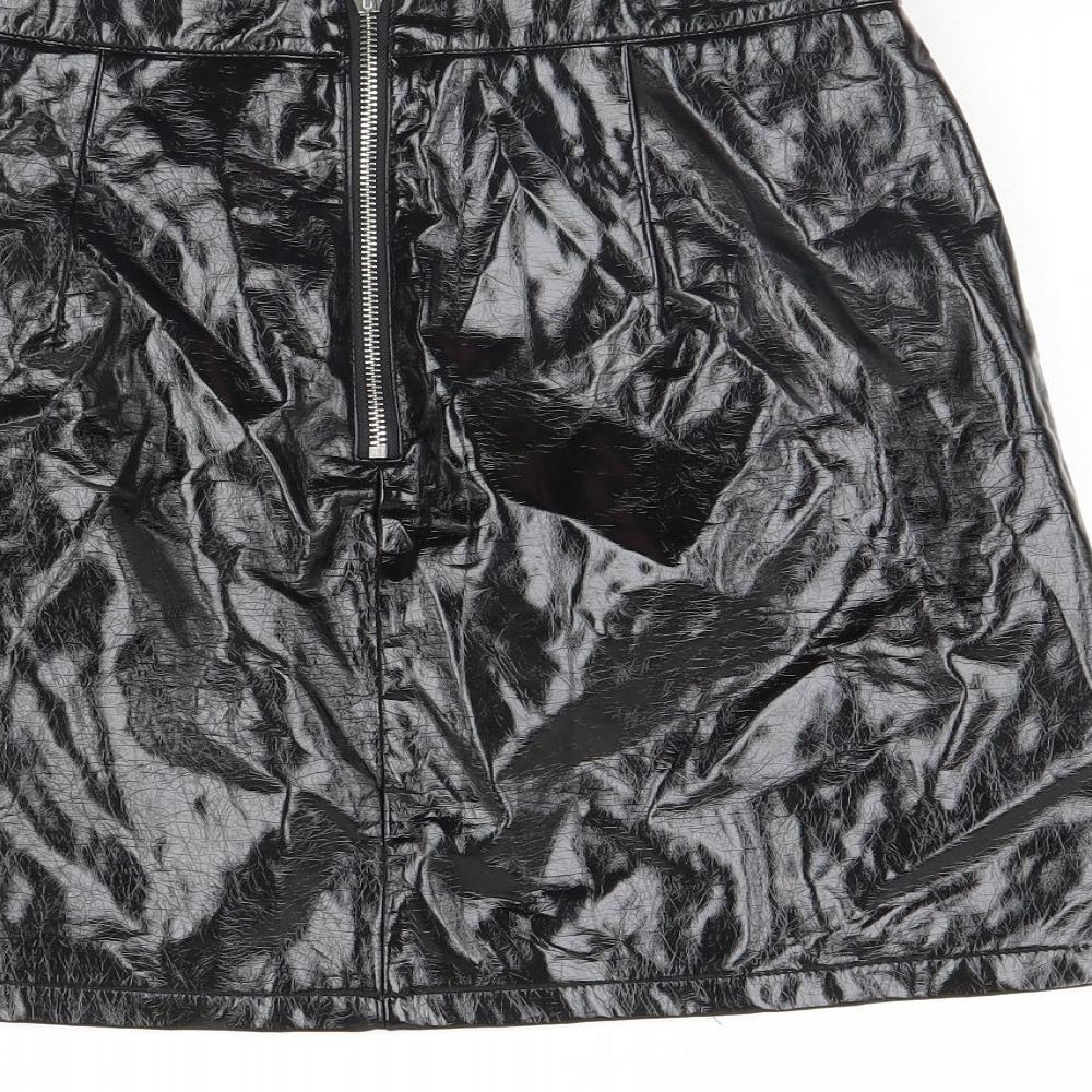 New Look Womens Black   Mini Skirt Size 10
