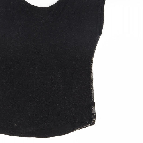 Dolls Womens Black   Basic Tank Size 10