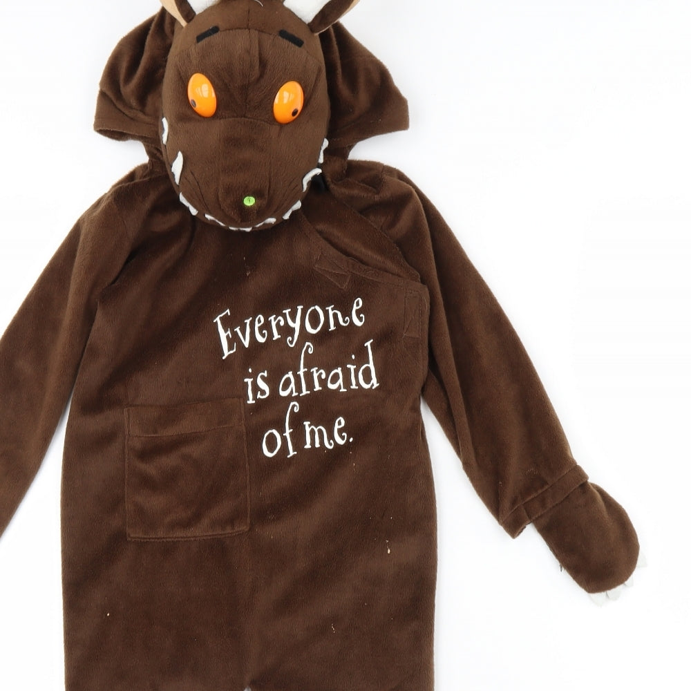 TU Boys Brown Solid   One Piece Size 3 Years  - Fancy Dress