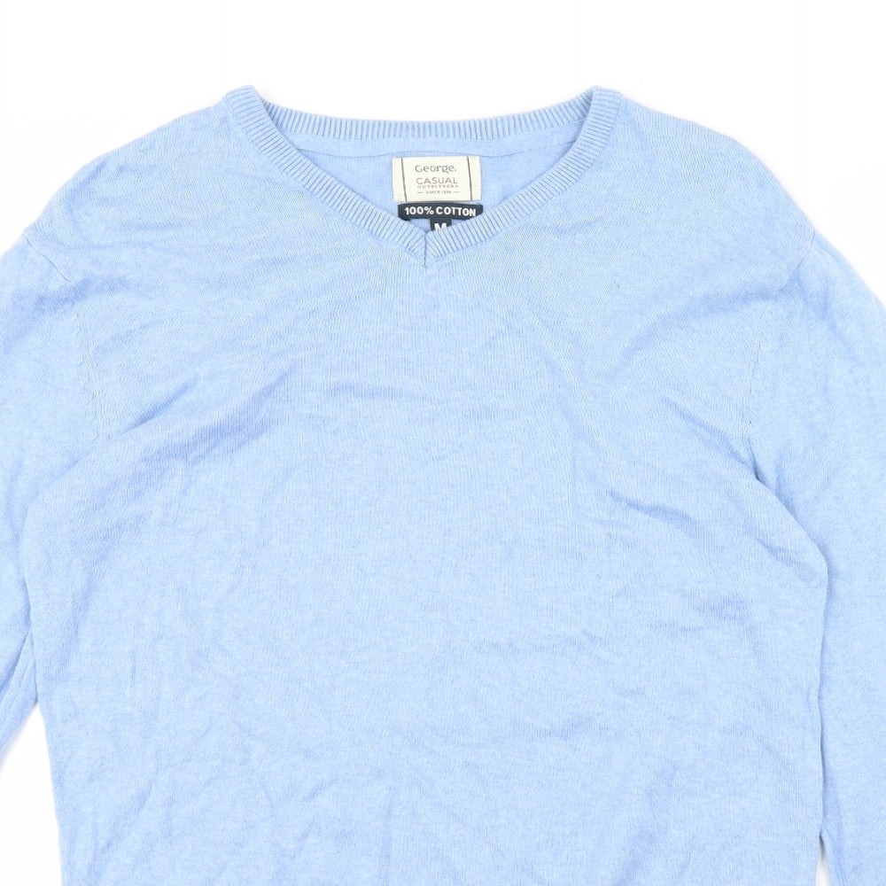 George Mens Blue   Pullover Jumper Size M