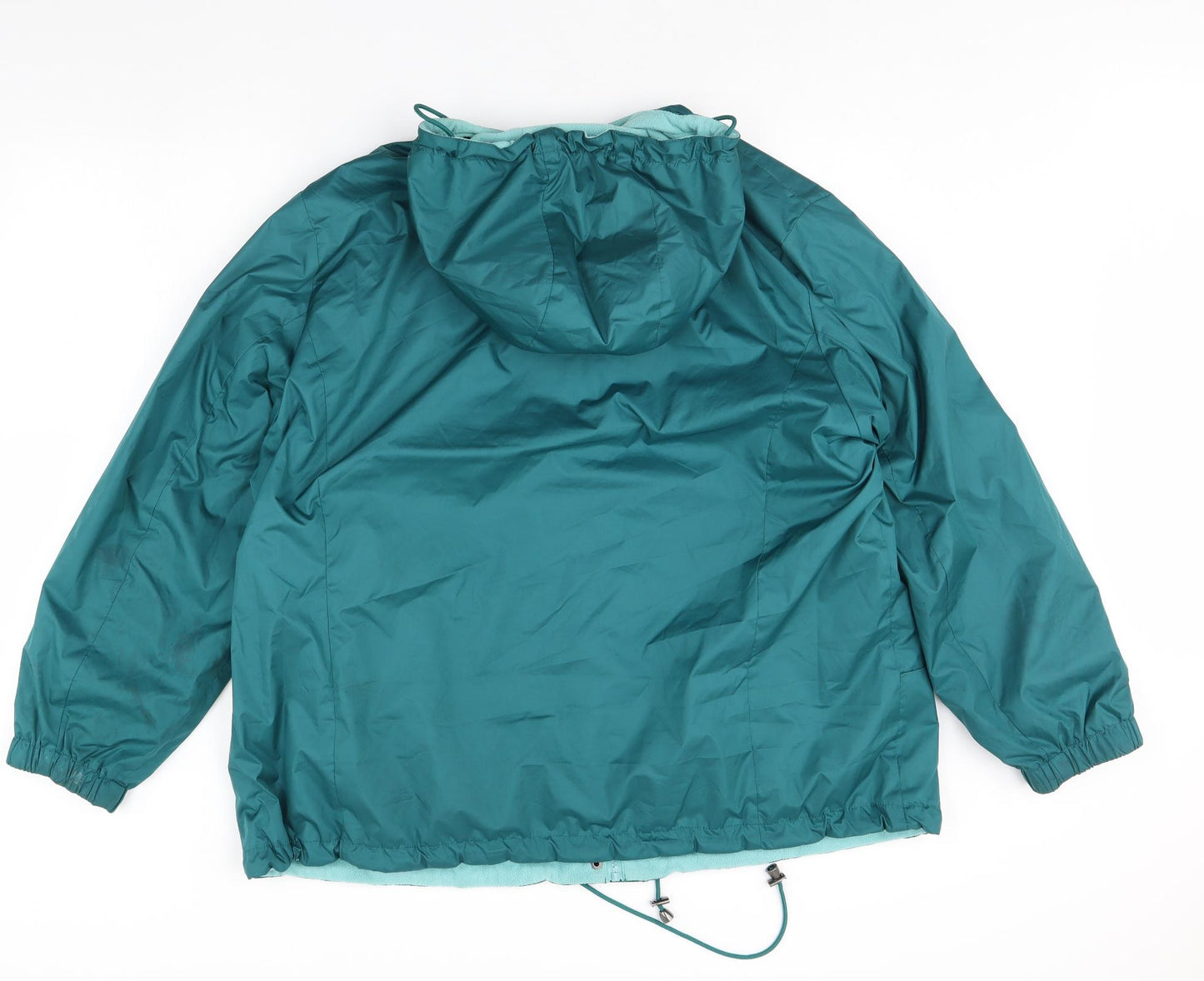 Preworn Womens Green   Rain Coat Coat Size 24