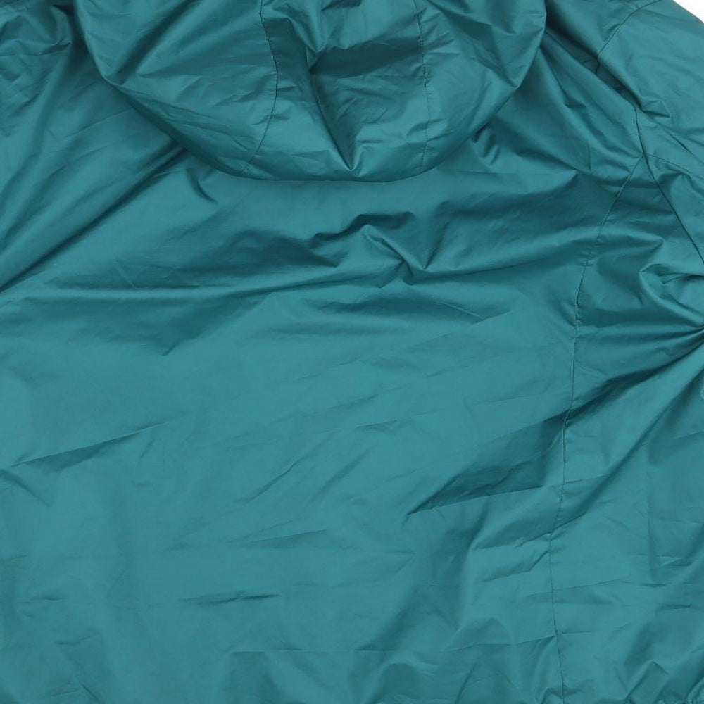 Preworn Womens Green   Rain Coat Coat Size 24