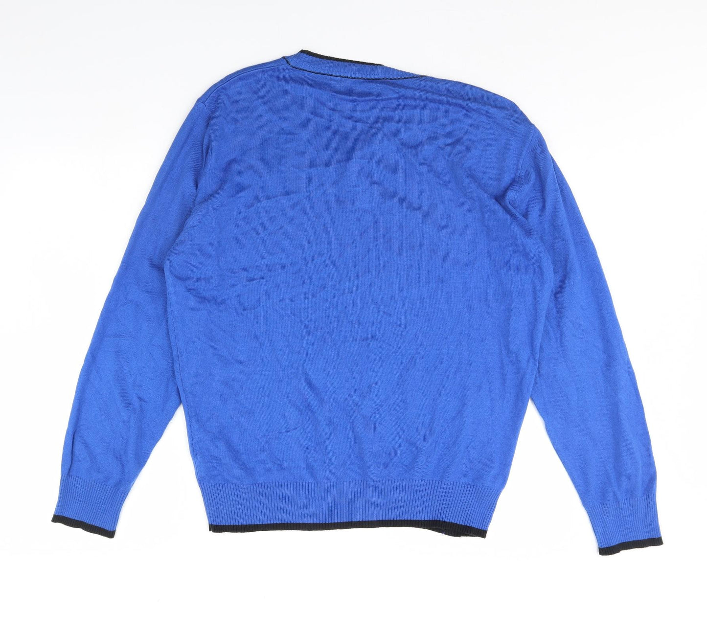 Henleys Mens Blue   Pullover Jumper Size XL