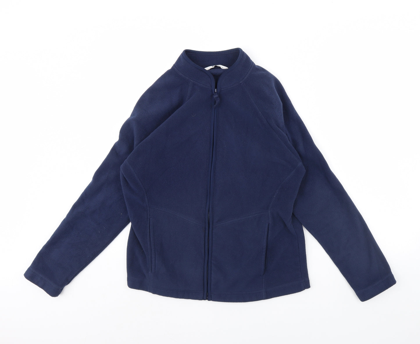 TU Womens Blue  Fleece Jacket  Size 14