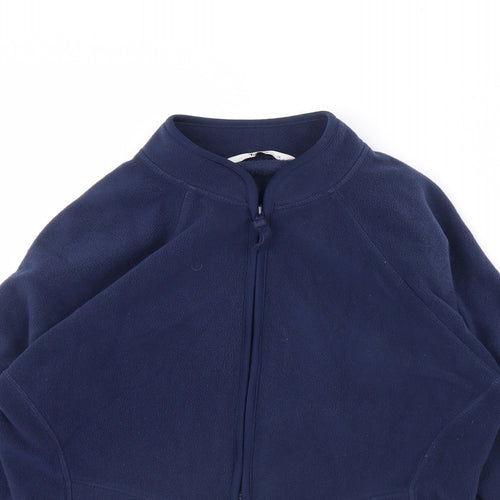 TU Womens Blue  Fleece Jacket  Size 14