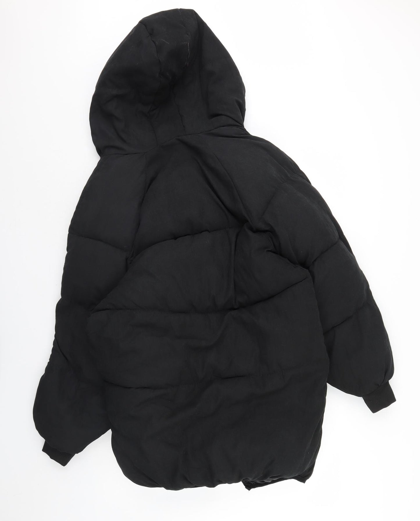 Fashion Womens Black   Overcoat Coat Size L