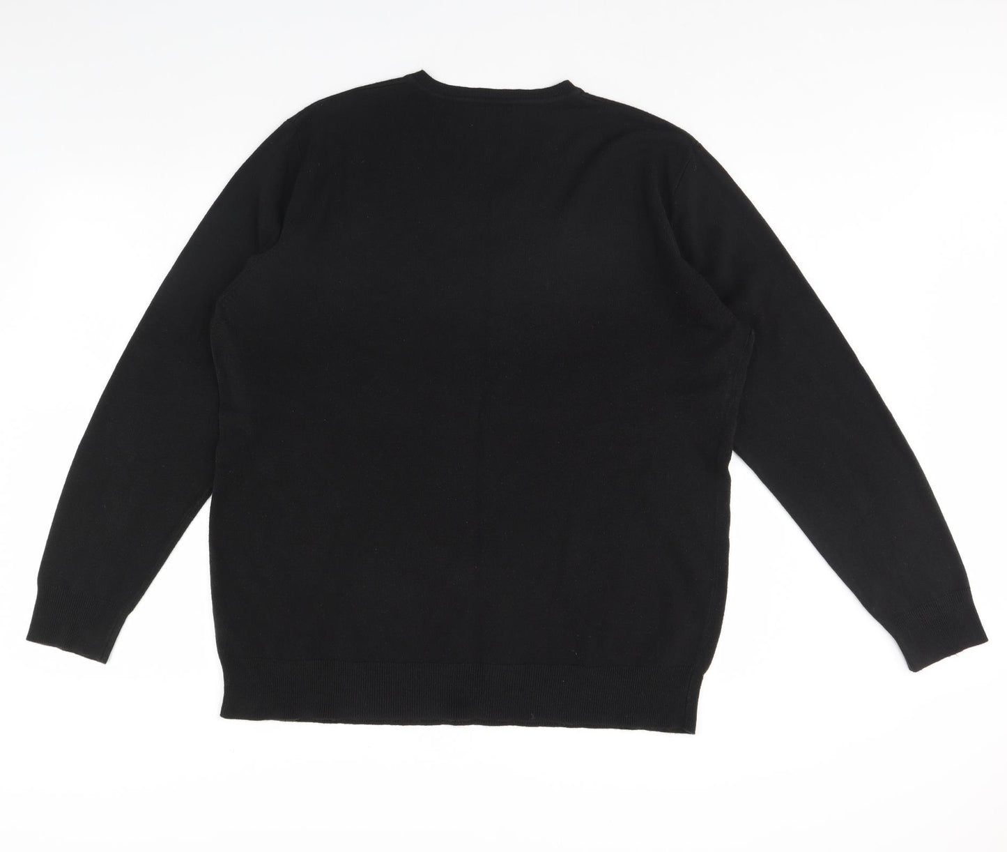 George Mens Black   Pullover Jumper Size XL