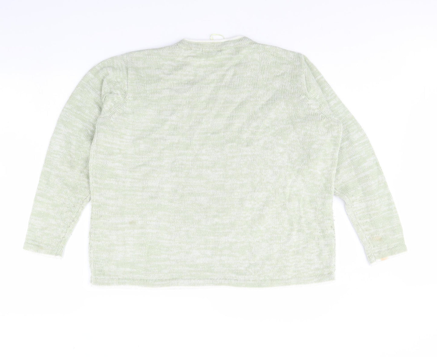 BM Womens Green   Pullover Jumper Size XL