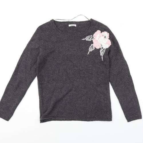 Damart Womens Grey   Pullover Jumper Size 10