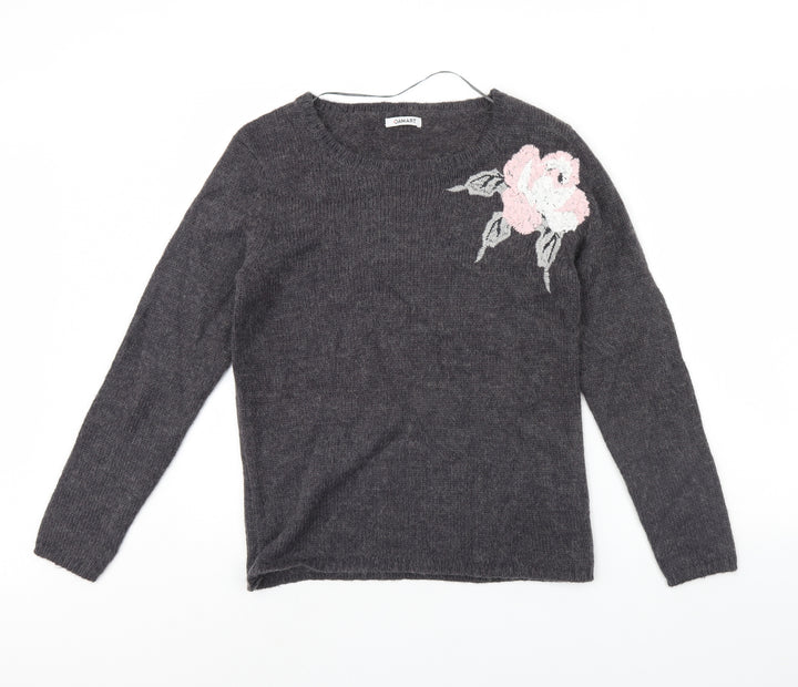 Damart Womens Grey Pullover Jumper Size 10