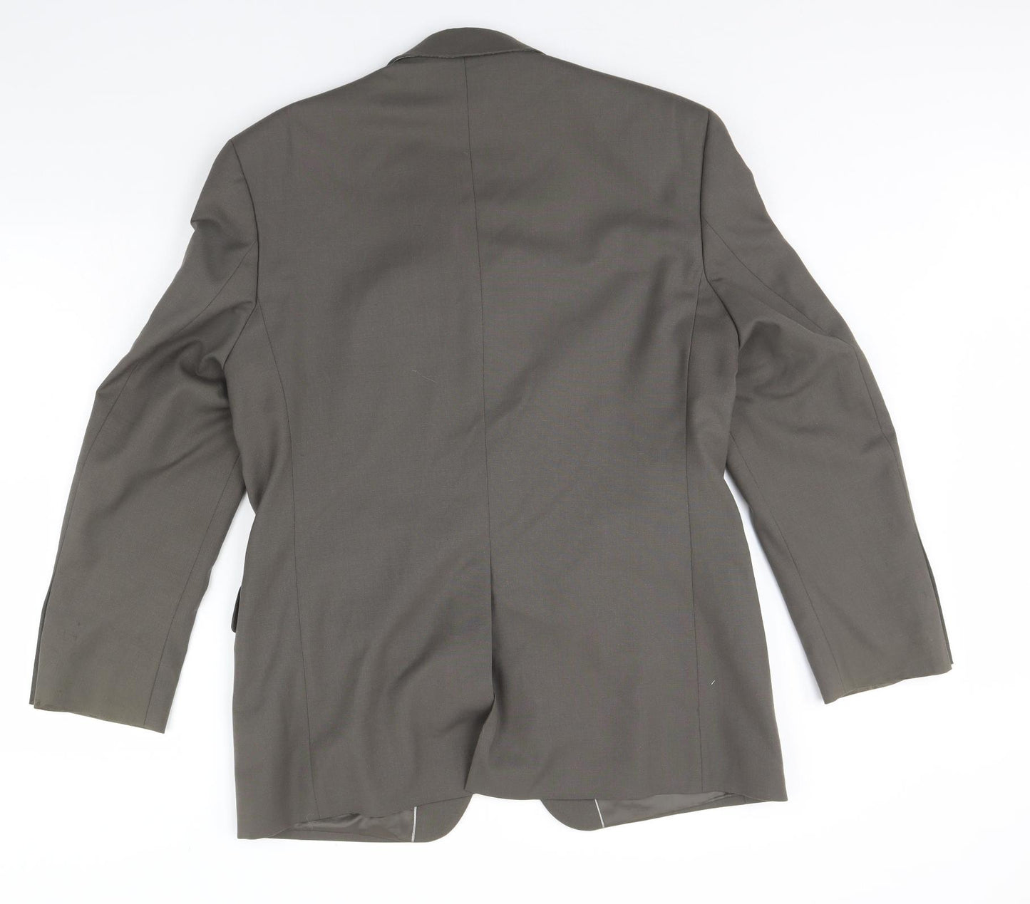 Burton Mens Grey   Jacket Blazer Size 40  - Shoulder Pads