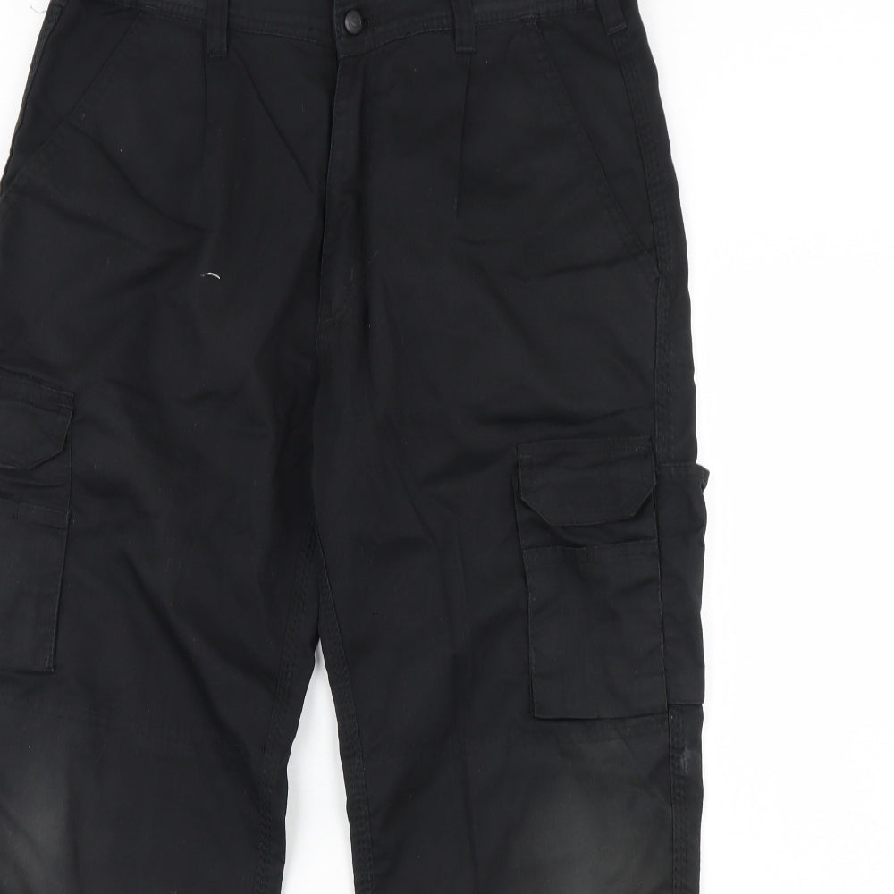 Preworn Mens Black   Trousers  Size 34 L30 in