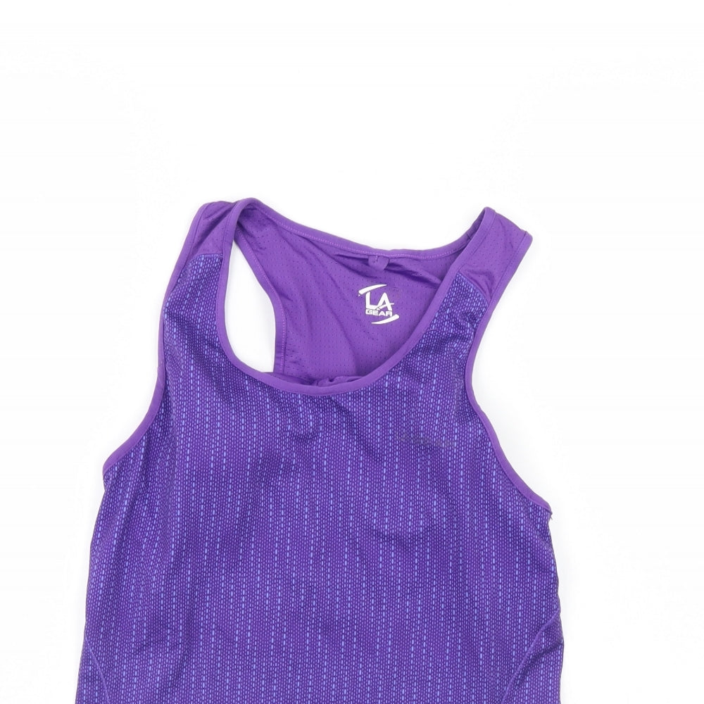 LA Gear Womens Purple   Basic Tank Size 12