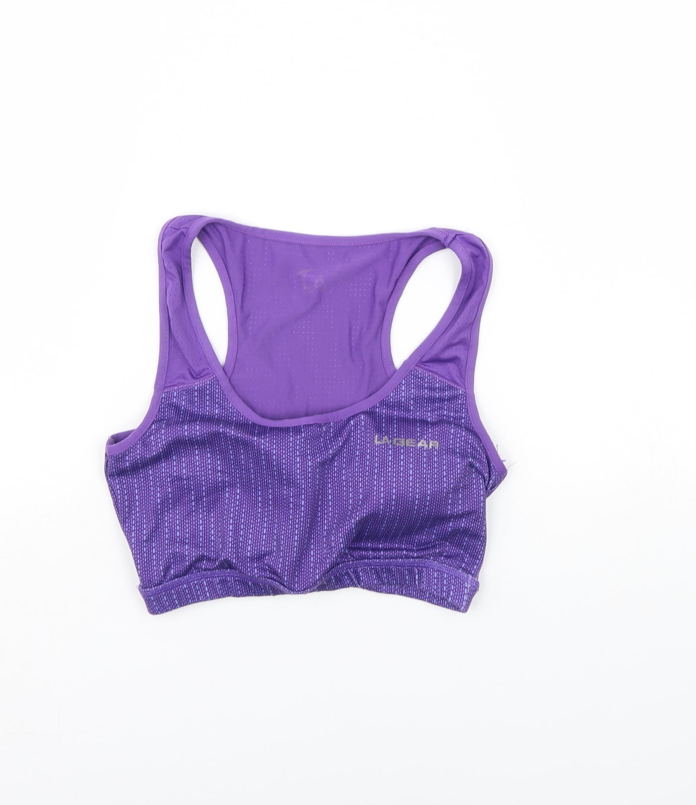 LA Gear Womens Purple   Cropped Tank Size 10