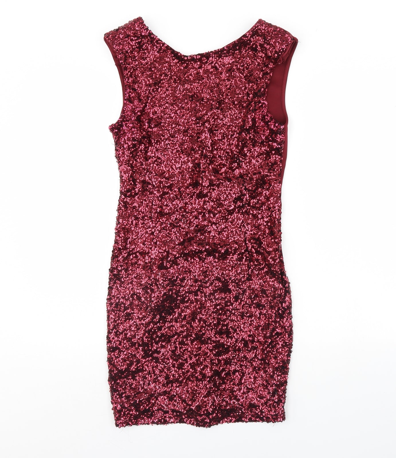 New Look Womens Red   Pencil Dress  Size 12