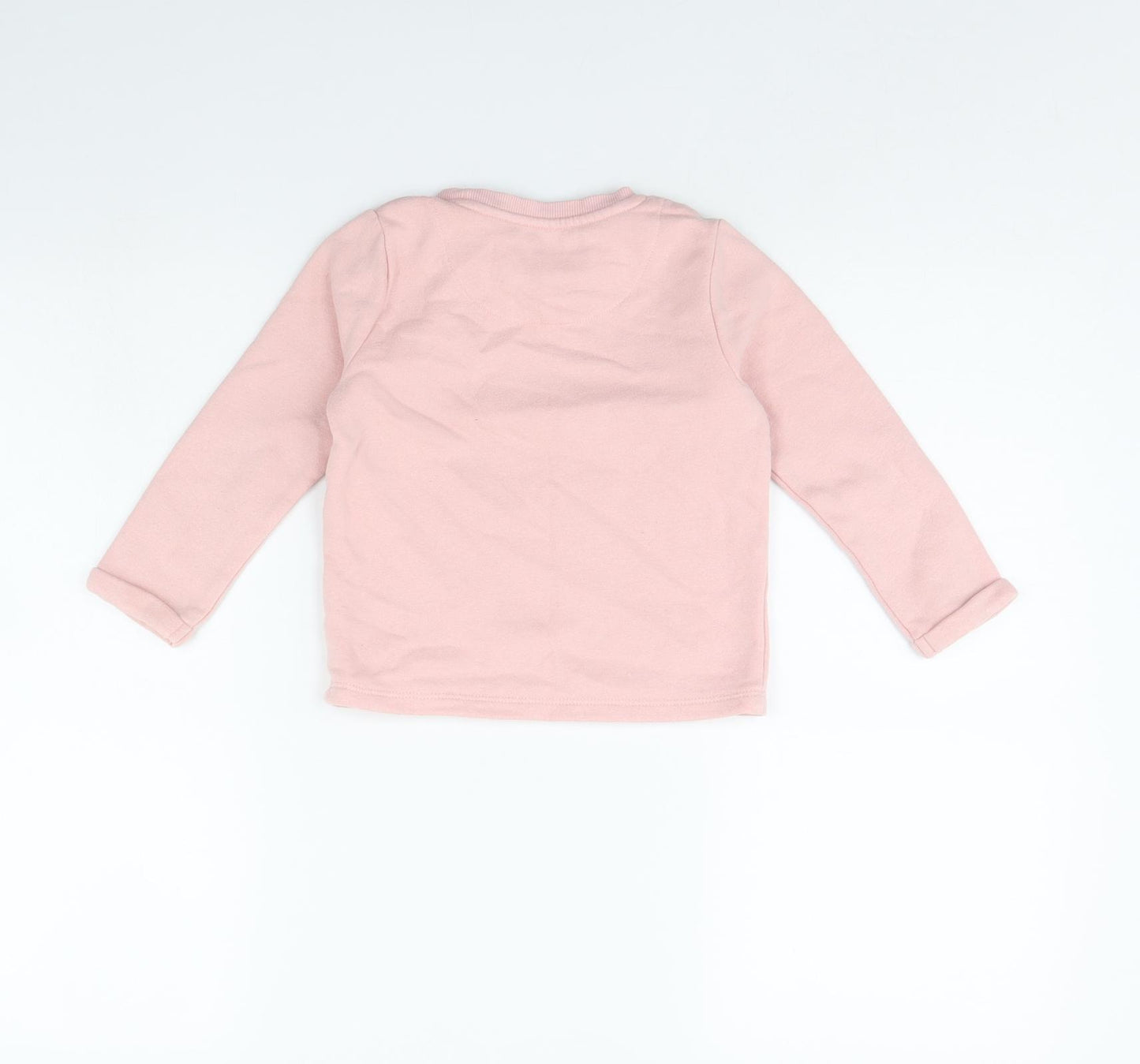 F&F Girls Pink   Pullover Jumper Size 3 Years