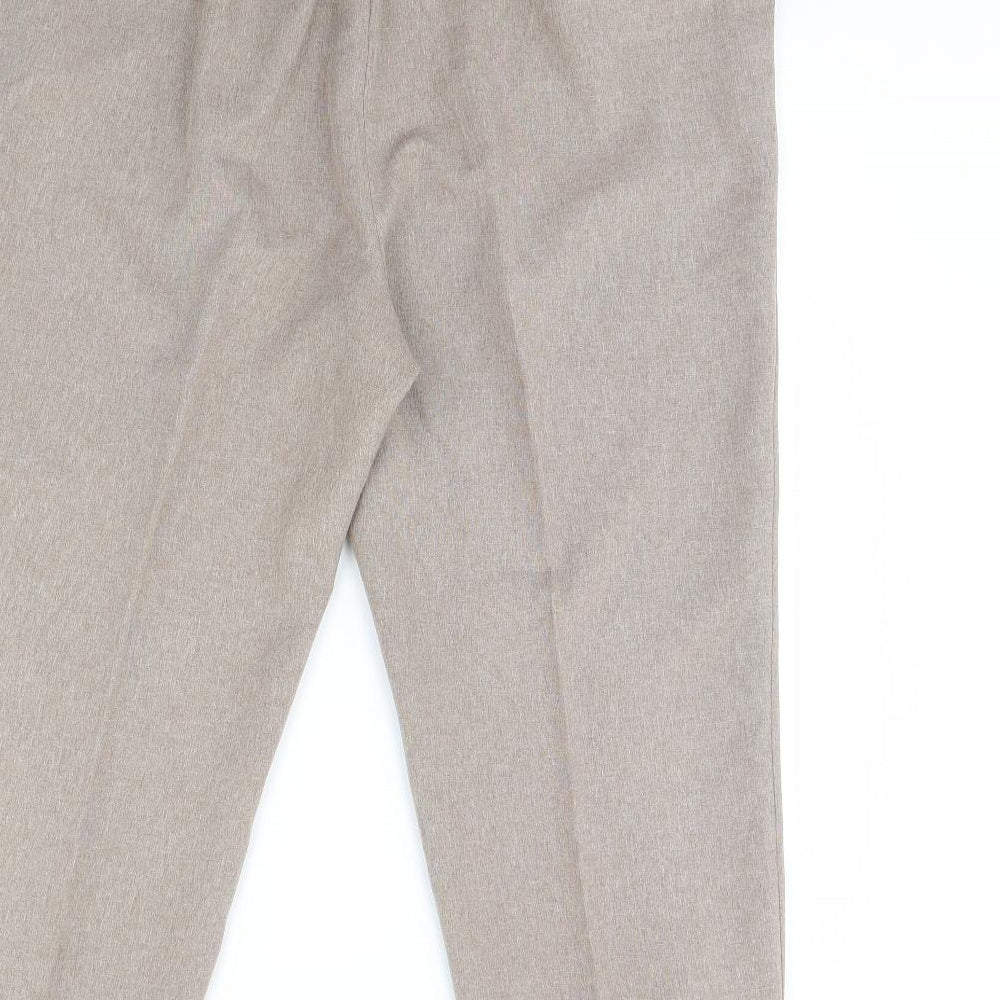 BHS Womens Beige   Trousers  Size 16 L29 in