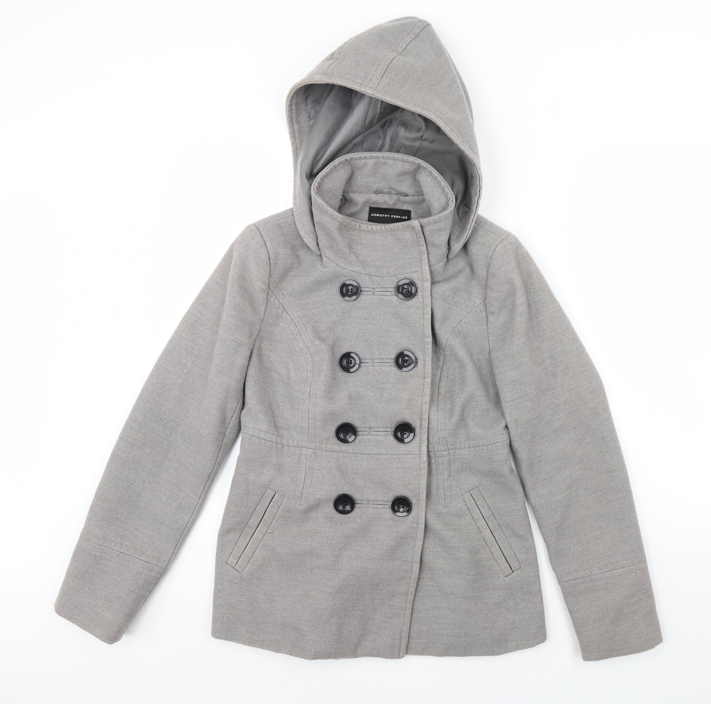 Dorothy Perkins Womens Grey   Jacket  Size 8