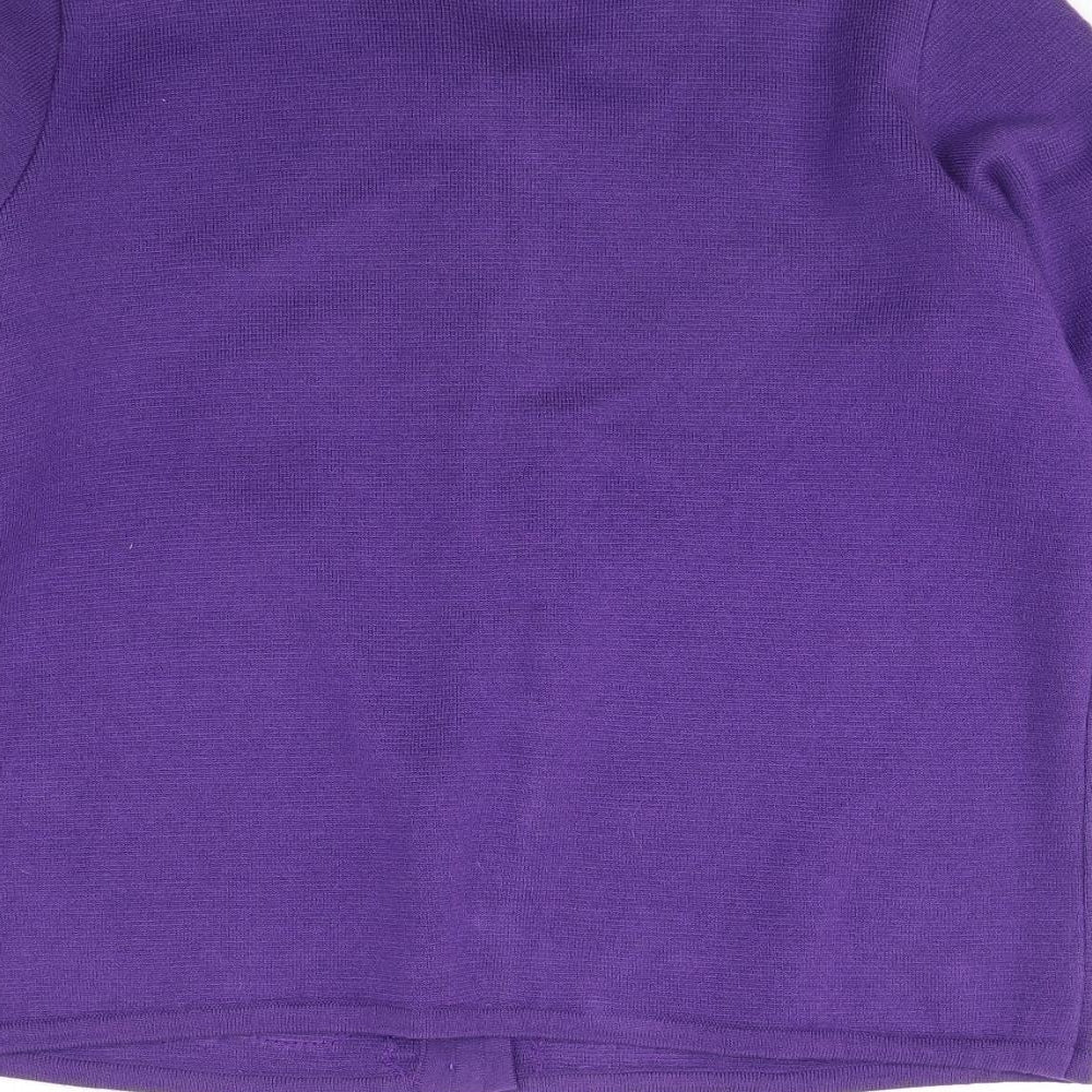BM Womens Purple   Cardigan Jumper Size M