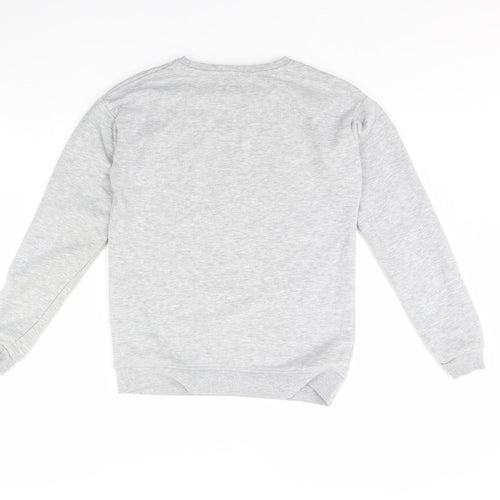 Primark Girls Grey   Pullover Jumper Size 12 Years  - New york