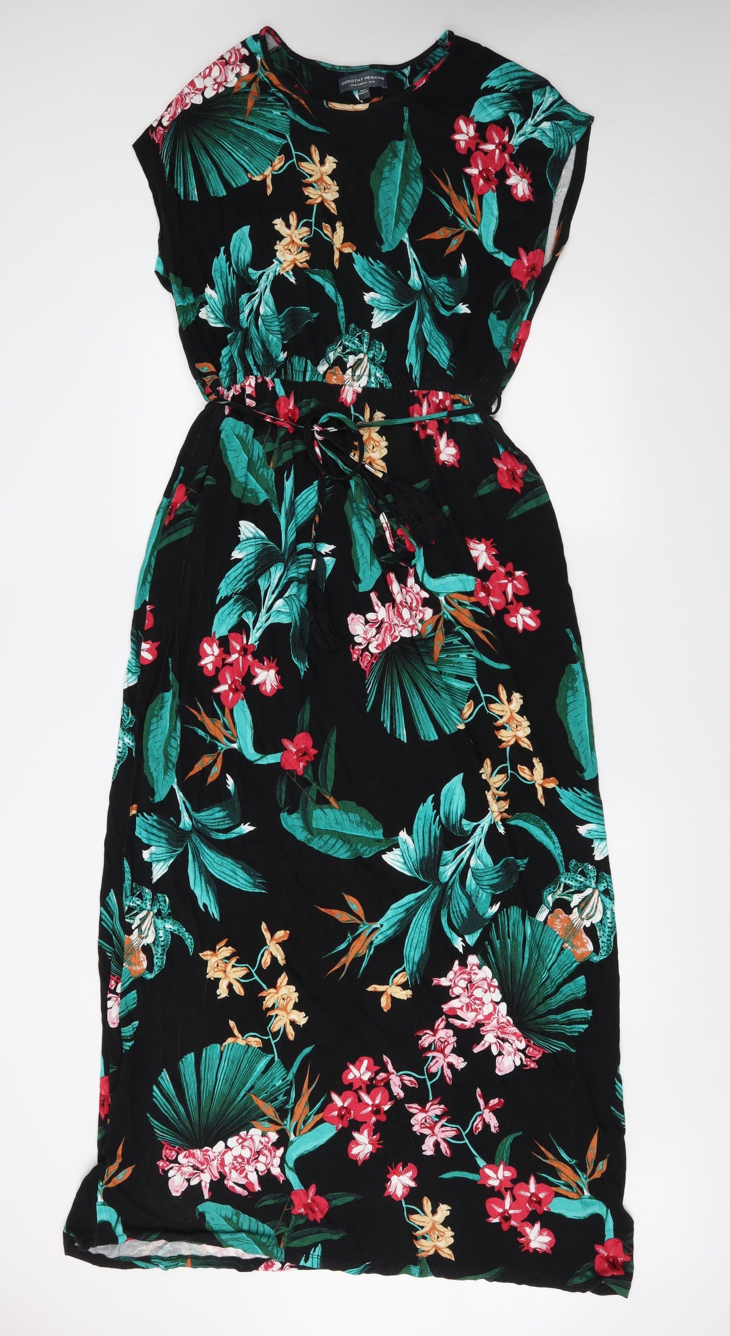 Dorothy Perkins Womens Multicoloured Floral  Kaftan  Size 16