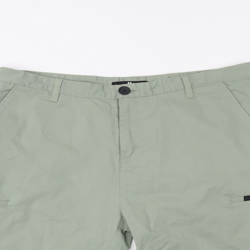 Very Mens Green   Chino Shorts Size 36