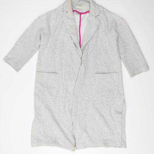 George Womens Grey   Motorcycle Jacket Coat Size 12