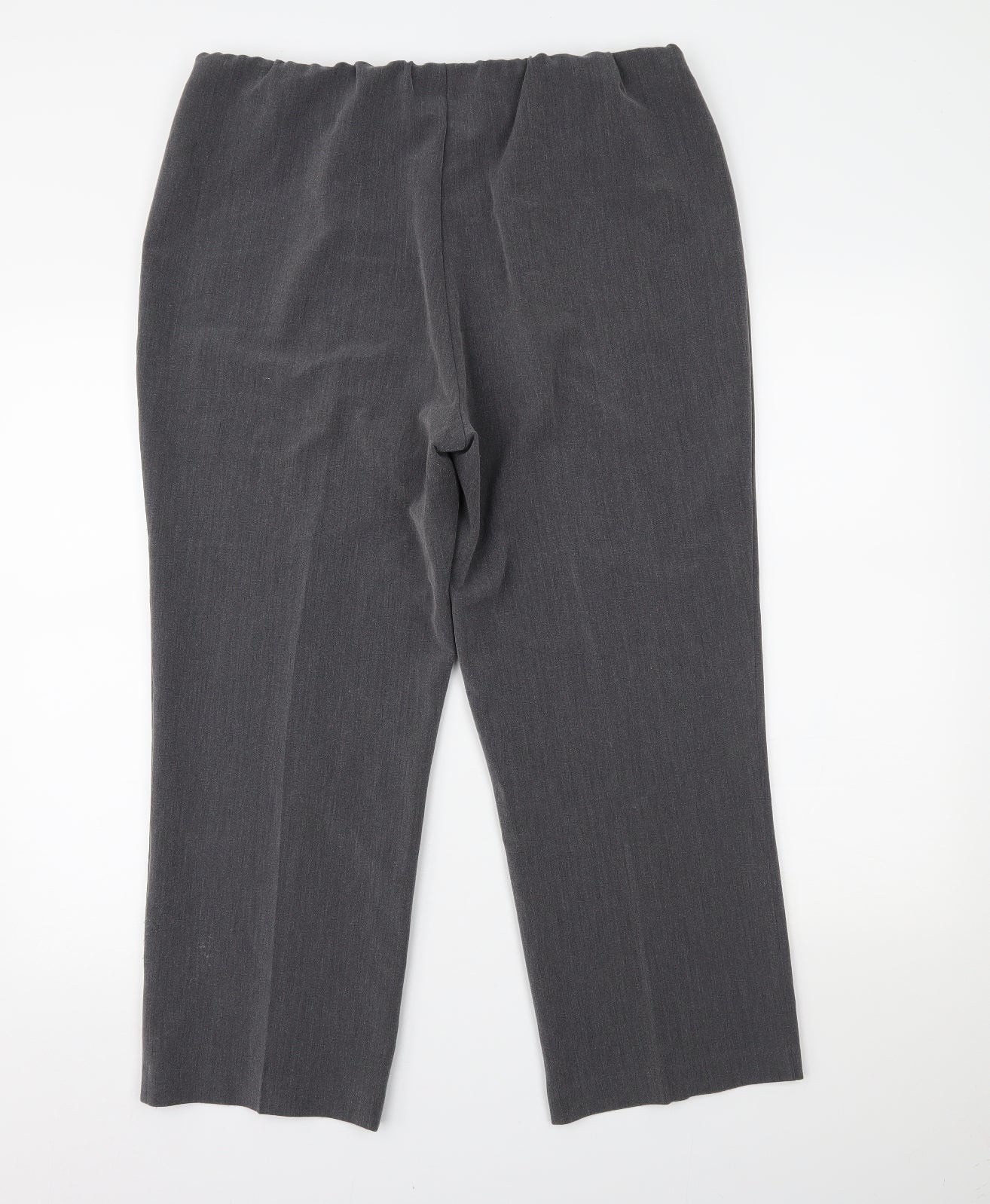Classic Womens Grey   Trousers  Size 16 L22 in