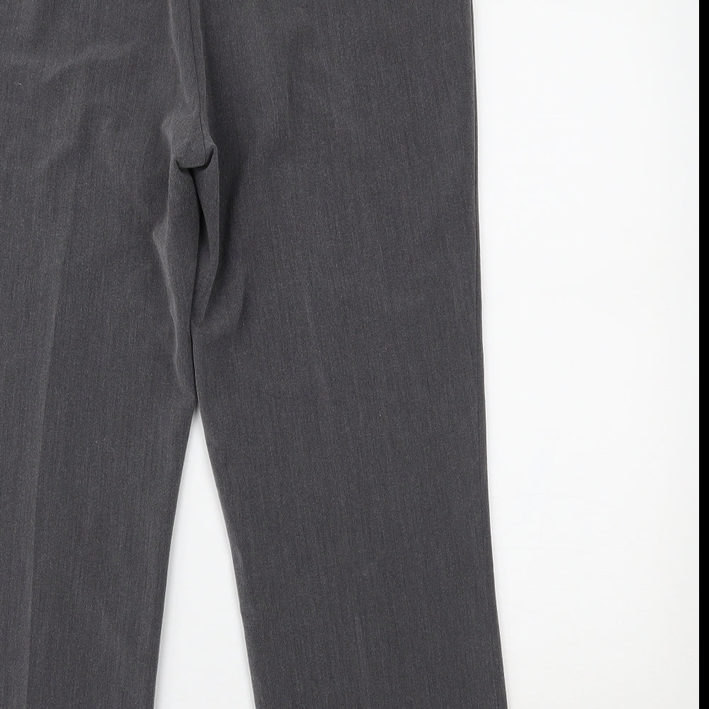 Classic Womens Grey   Trousers  Size 16 L22 in