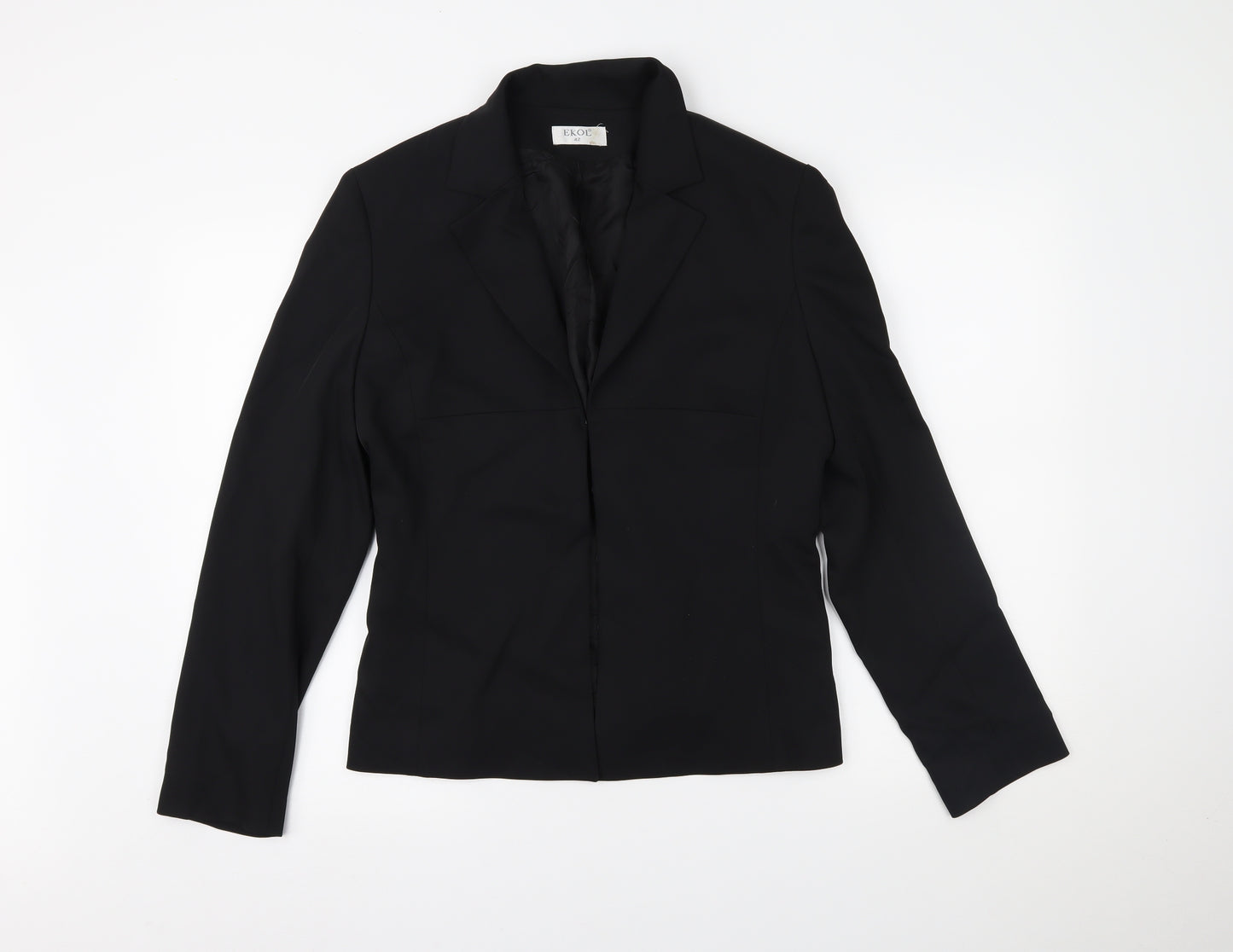 ekol Womens Black   Jacket Blazer Size 42