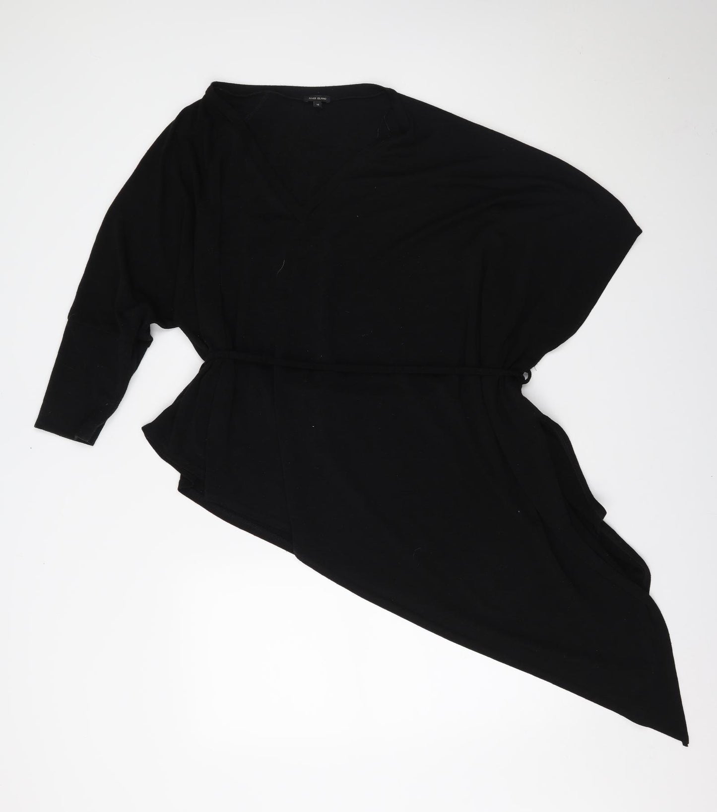 River Island Womens Black   Basic Blouse Size 16
