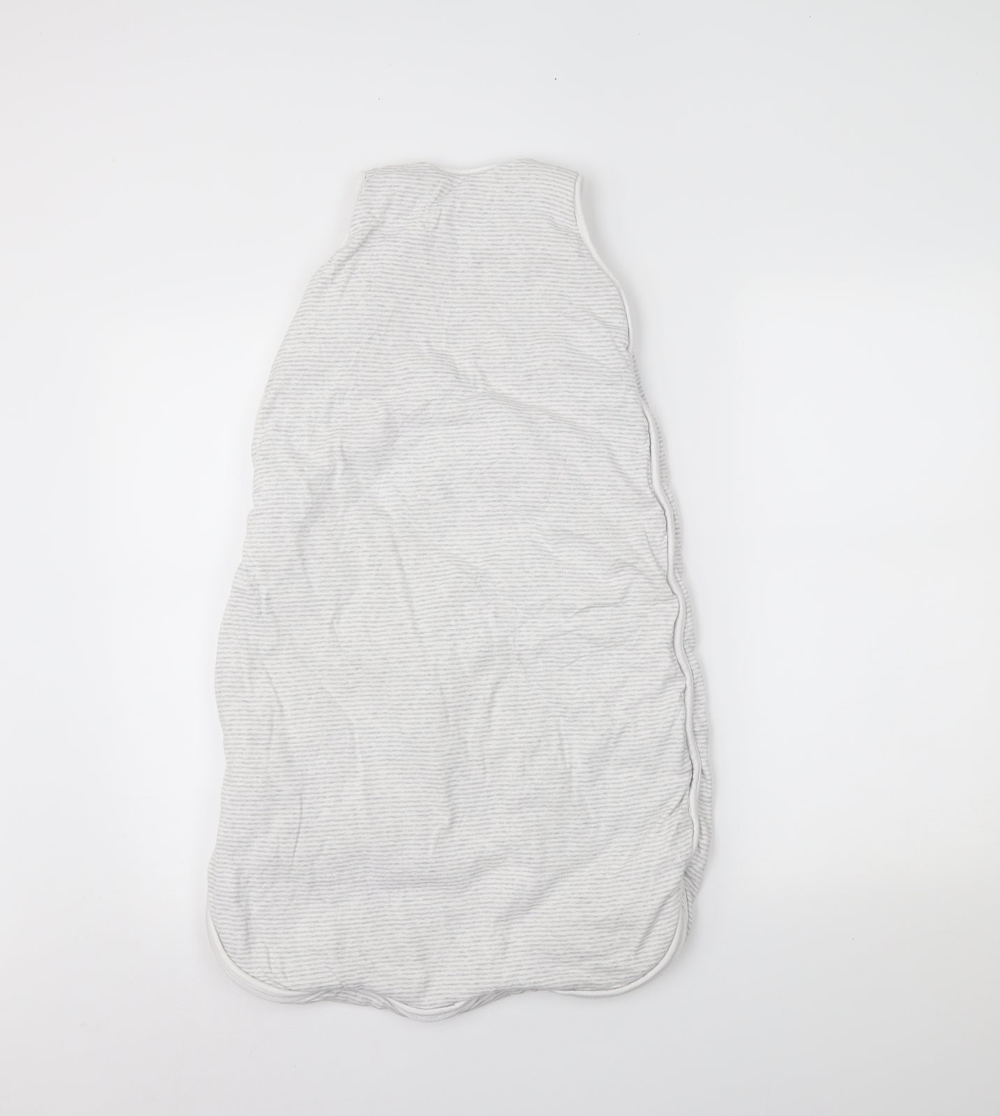 the little white company Baby White Striped  Babygrow One-Piece Size 12-18 Months