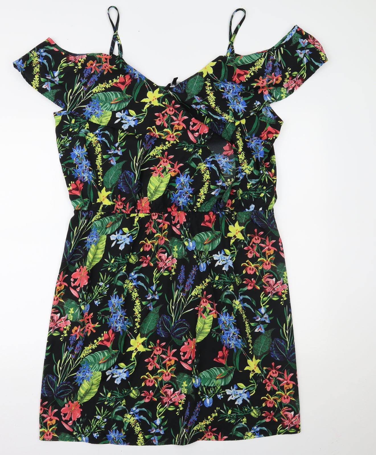 Pep&CO Womens Multicoloured Floral  Fit & Flare  Size 22