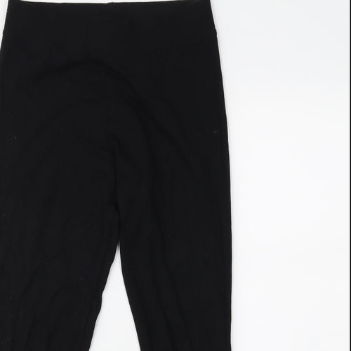 Nutmeg Womens Black    Leggings Size 16 L24.5 in