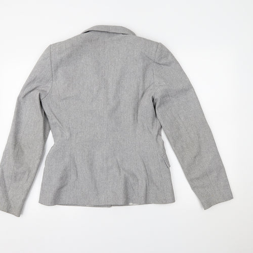 Misha Brown Womens Grey   Jacket Blazer Size 12